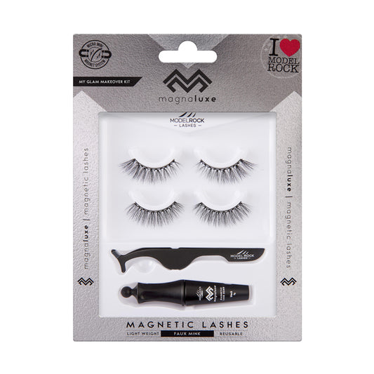 Modelrock MAGNALUXE Magnetic Lashes Kit MY GLAM MAKEOVER