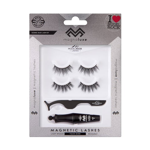 Modelrock MAGNALUXE Magnetic Lashes Kit Iconic Duo