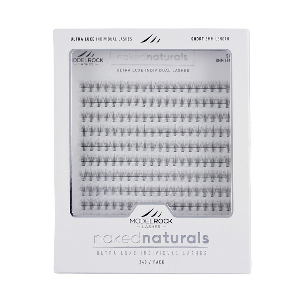 Modelrock Ultra Luxe Naked Naturals- 10D 8mm Bulk Tray 240Pk