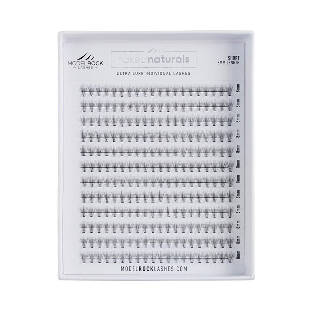 Modelrock Ultra Luxe Naked Naturals- 10D 8mm Bulk Tray 240Pk