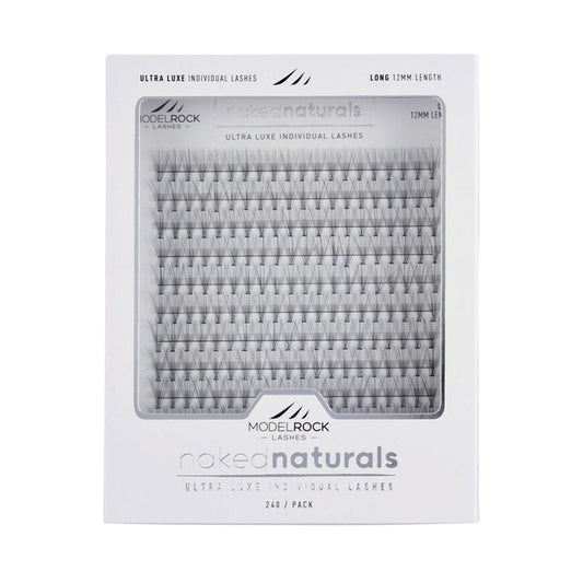 Modelrock Ultra Luxe Naked Naturals- 10D 12mm Bulk Tray 240Pk