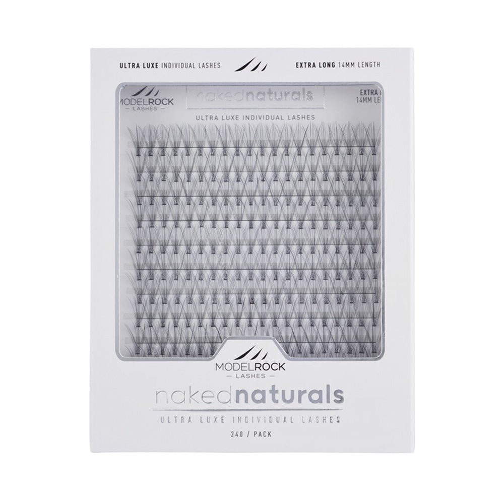 Modelrock Ultra Luxe Naked Naturals- 10D 14mm Bulk Tray 240Pk