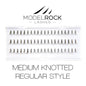 Modelrock Premium Lashes - Individual Regular Style Medium Knotted