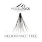 Modelrock Premium Lashes - Individual Double Style Medium Knot Free