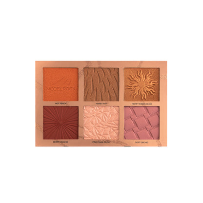 Modelrock Hot & Snatched 6-Shade Face Palette