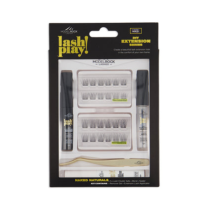 Modelrock LASH PLAY DIY Lash Extensions Kit NAKED NATURALS