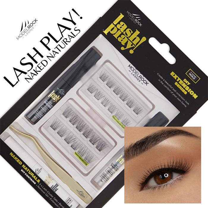 Modelrock LASH PLAY DIY Lash Extensions Kit NAKED NATURALS