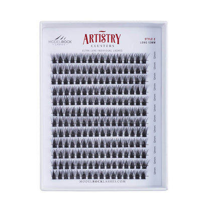 Modelrock Ultra Luxe ARTISTRY Clusters - Style #2 - LONG 12mm BulkTray