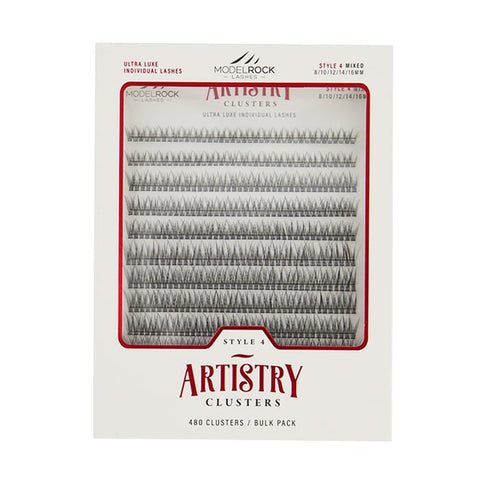 Modelrock Ultra Luxe ARTISTRY Clusters Style #4 MIXED LENGTHS Bulk Tray