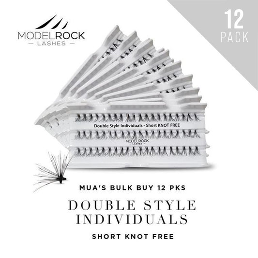 Modelrock Double Style Individuals SHORT Knot Free 8mm Bulk Buy 12Pk