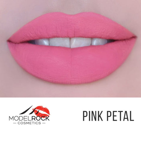 Modelrock Liquid Last Matte Lipstick Pink Petal