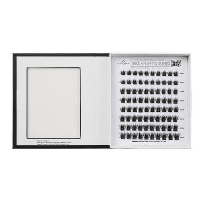 Modelrock Salon Edition Thick & Fluffy Clusters Style #1 Mixed Lengths 80Pk