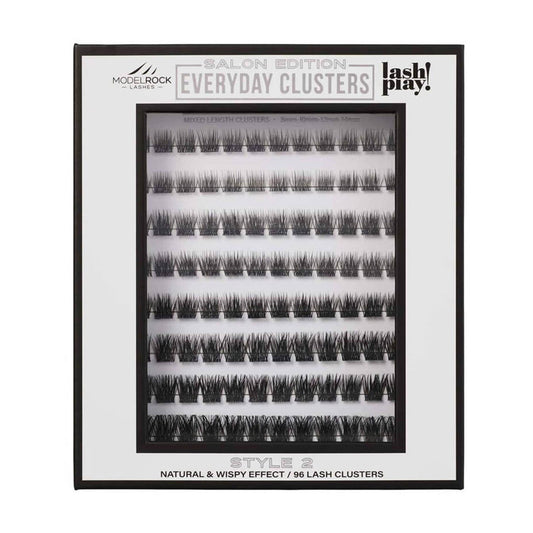 Modelrock Salon Edition Everyday Clusters Style #2 Mixed Lengths 96Pk