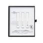 Modelrock LASH PLAY - DIY Cluster Lash Application Mini Kit 4 Piece - White