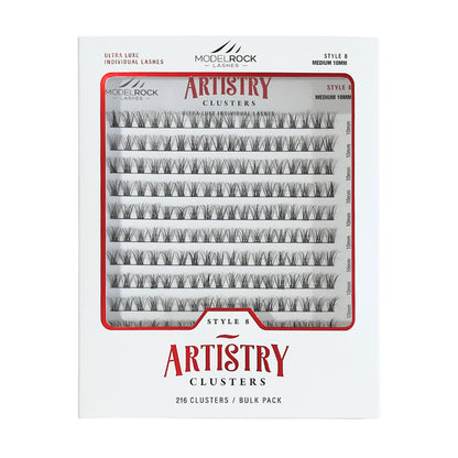 Modelrock Artistry Clusters - Style #8 MEDIUM 10mm Bulk Tray 216Pk