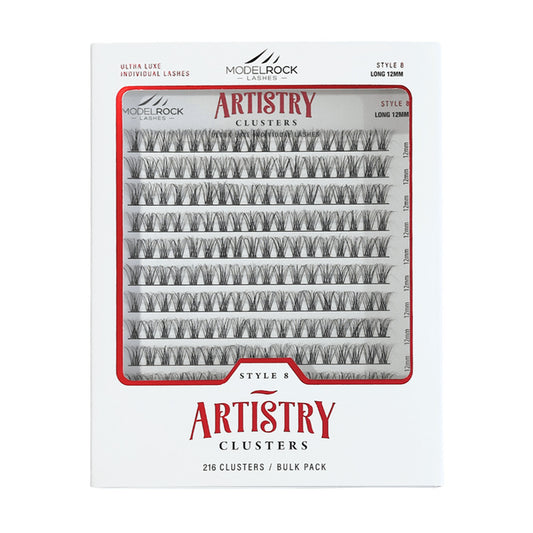 Modelrock Artistry Clusters - Style #8 LONG 12mm Bulk Tray 216Pk