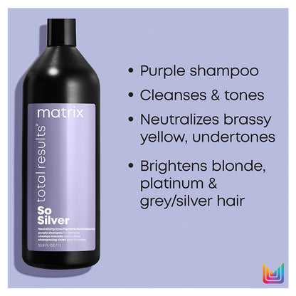 Matrix Color Obsessed So Silver Neutralizing Shampoo1L