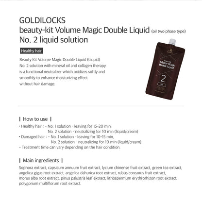 NK Goldilocks Volume Magic Cream Neutraliser 400ml