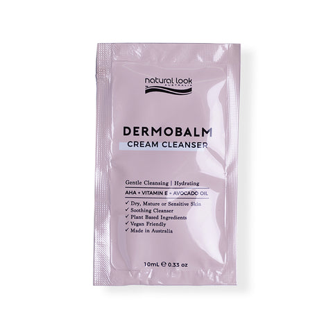 Natural Look Skincare Dermobalm Cream Cleanser Sachet 10ml