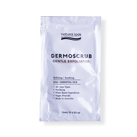 Natural Look Skincare Dermoscrub Gentle Exfoliator Sachet 10ml