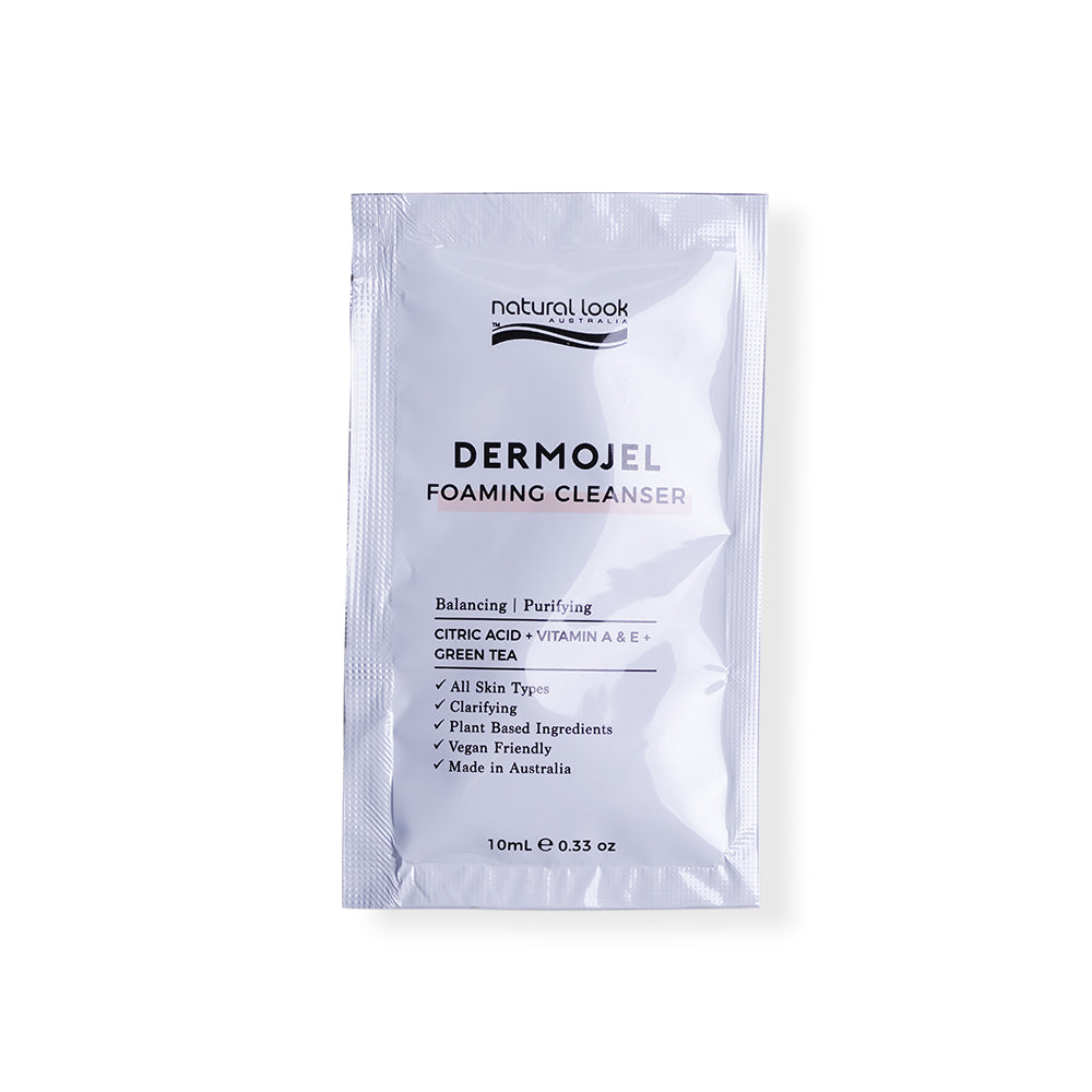 Natural Look Skincare Dermojel Foaming Cleanser Sachet 10ml