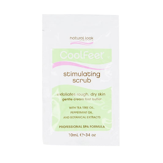 Natural Look Cool Feet Stimulating Scrub Sachet 10ml