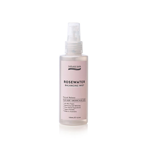Natural Look Skincare Rosewater Hydrating Skin Mist 125ml