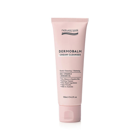 Natural Look Skincare Dermobalm Cream Cleanser 125ml