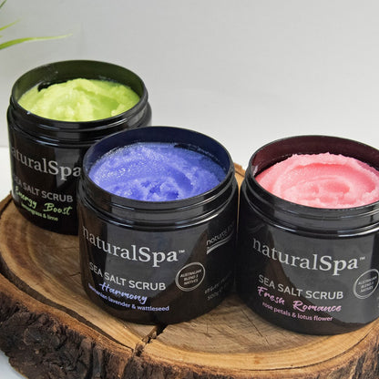 Natural Look NaturalSpa Harmony Sea Salt Scrub 500g