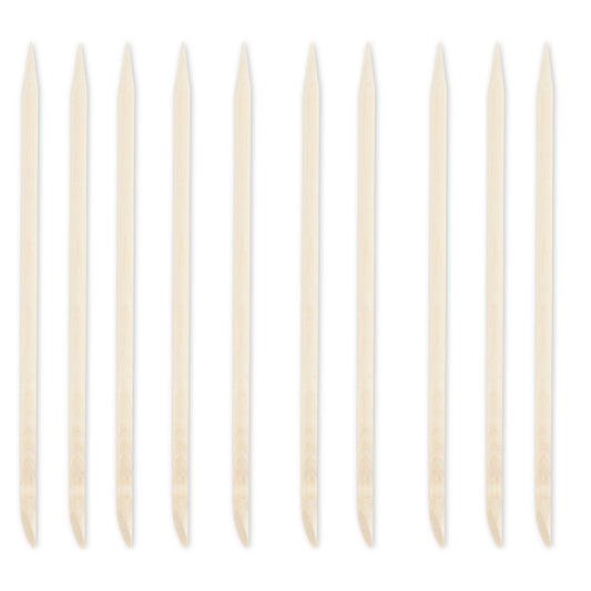 Nailed It Orange Stick Point & Bevel 10Pk