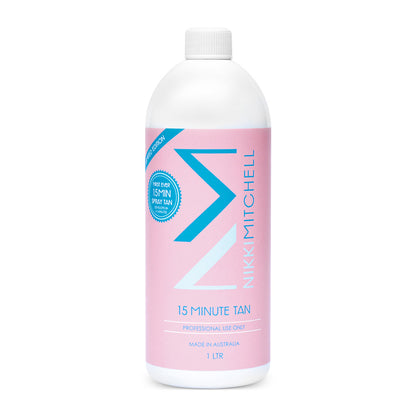 Nikki Mitchell 15 Minute Professional Spray Tan Solution 1L