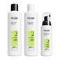 Nioxin Scalp + Hair Thickening System 2 Full Size Kit 300ml + 300ml + 100ml