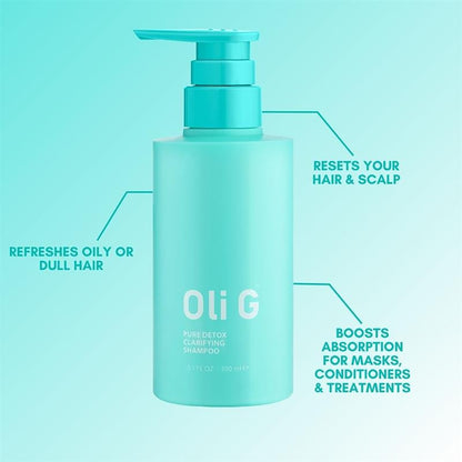 Oli G Pure Detox Clarifying Shampoo 1000ml