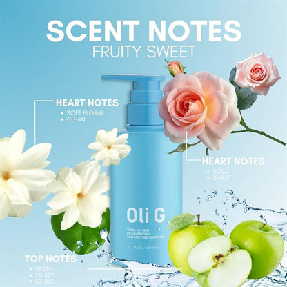 Oli G Total Refresh pH Balancing Shampoo 1000ml