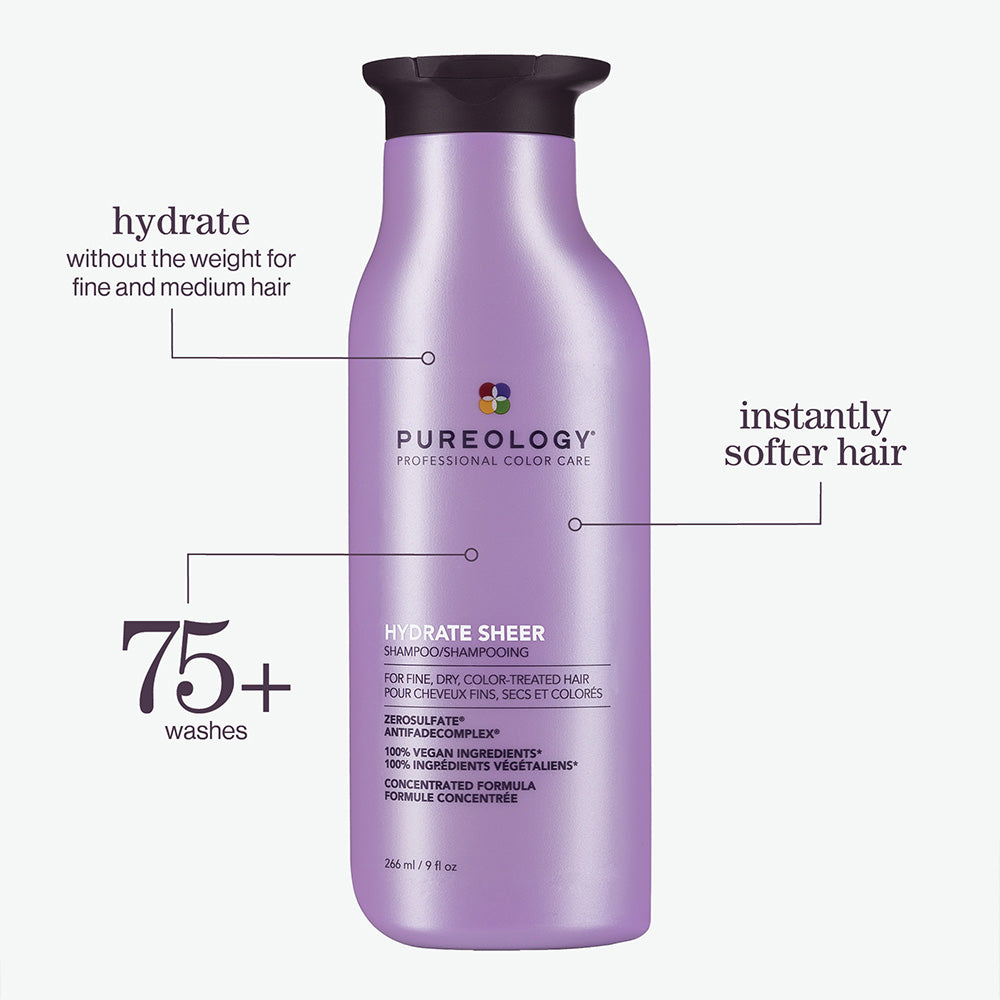 Pureology Hydrate Sheer Shampoo 266ml