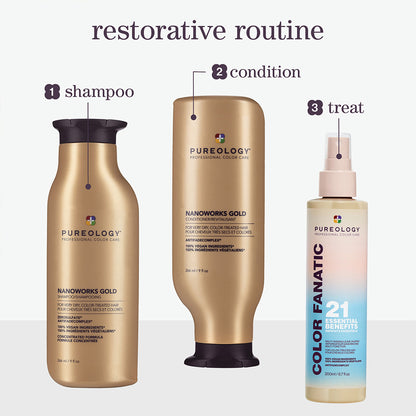 Pureology Nanoworks Gold Shampoo 266ml