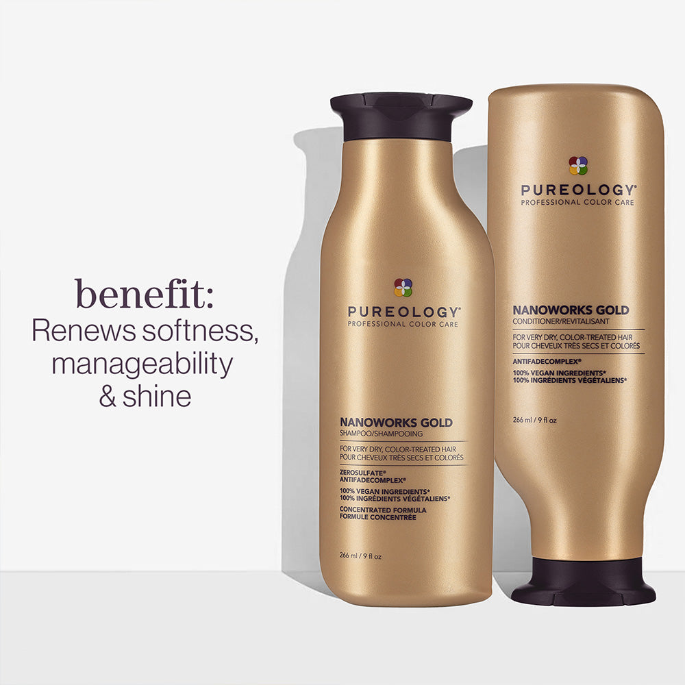 Pureology Nanoworks Gold Shampoo 266ml
