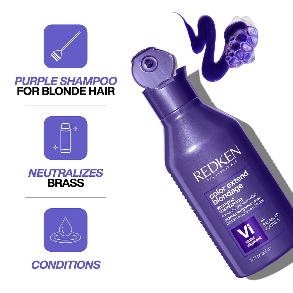Redken Color Extend Blondage Color Depositing Purple Shampoo 500ml