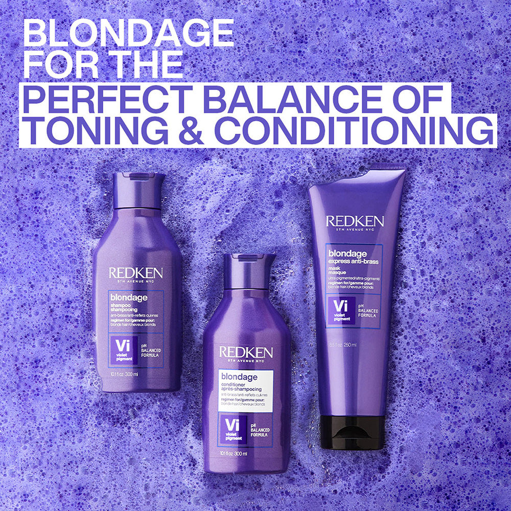 Redken Color Extend Blondage Express Anti-Brass Purple Hair Mask 250ml