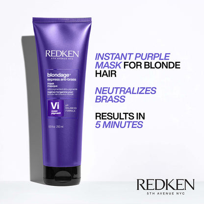 Redken Color Extend Blondage Express Anti-Brass Purple Hair Mask 250ml