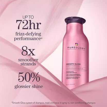 Pureology Smooth Gloss Shampoo 266ml