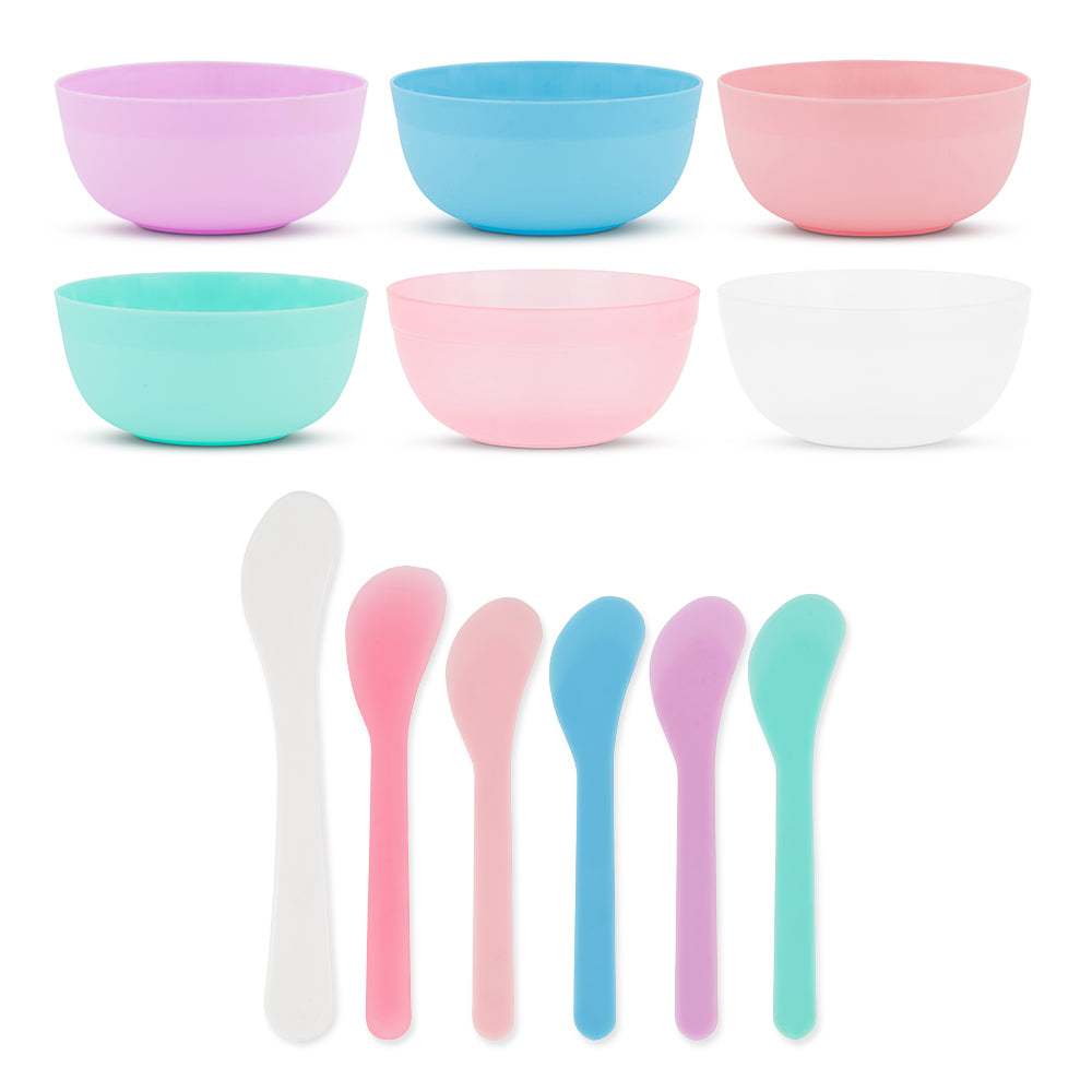 Panemorfi Jelly Mask Mixing Bowl Assorted Colours 6Pk