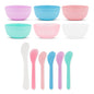 Panemorfi Jelly Mask Mixing Bowl Assorted Colours 6Pk