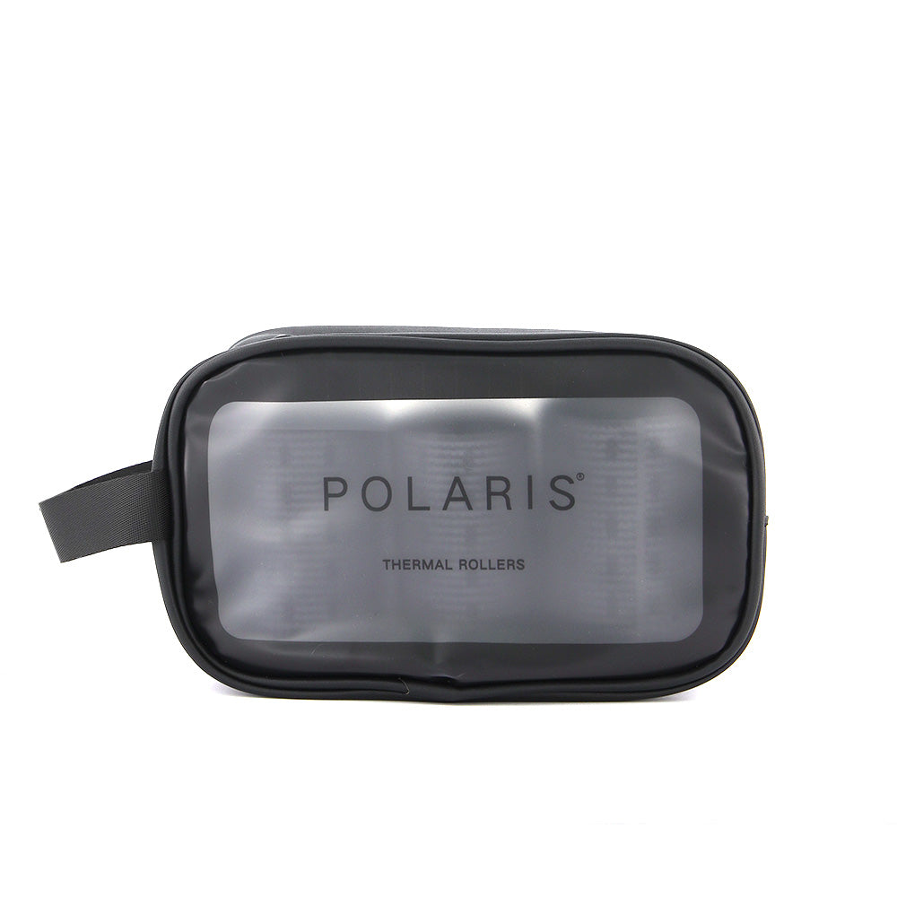 Polaris Aluminium Thermal Rollers Black 8Pk