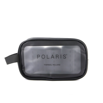 Polaris Aluminium Thermal Rollers Black 8Pk
