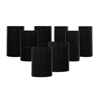 Polaris Aluminium Thermal Rollers Black 8Pk
