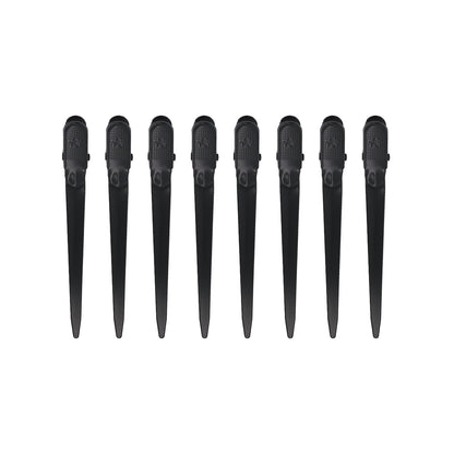 Polaris Aluminium Thermal Rollers Black 8Pk