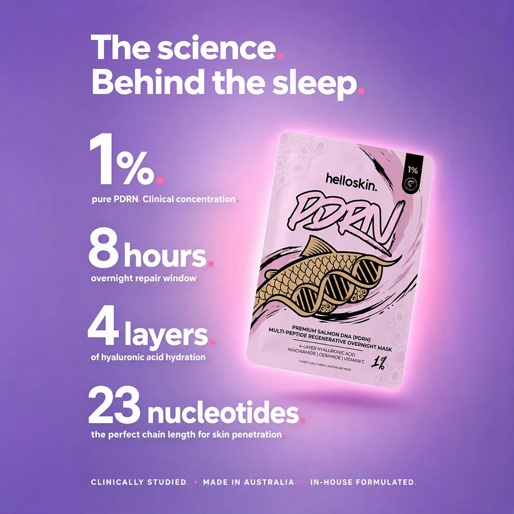Helloskin PDRN Overnight Face Mask 3pk