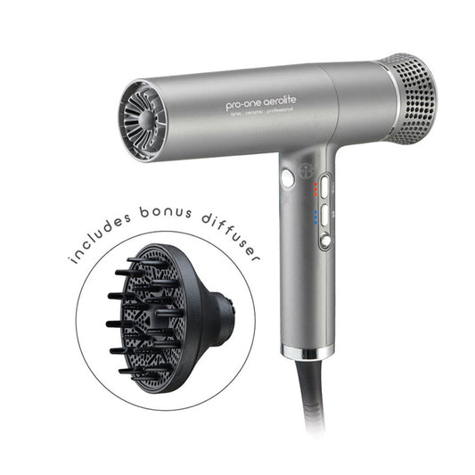 Pro-One AEROLITE Hairdryer - Titanium