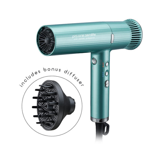 Pro-One AEROLITE Hairdryer - Emerald Green